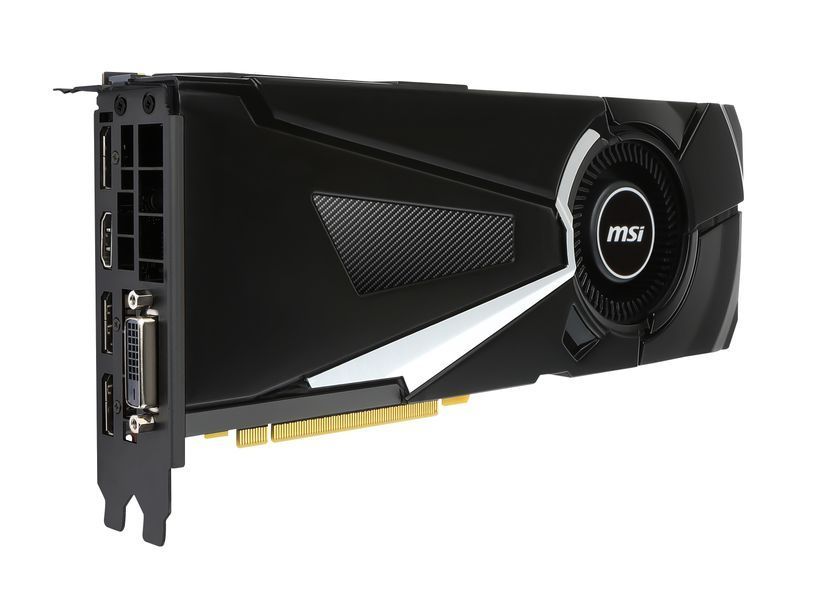 Видеокарта MSI GeForce GTX 1080 AERO 8G OC 8GB GDDR5X 5s0g0c0ss фото