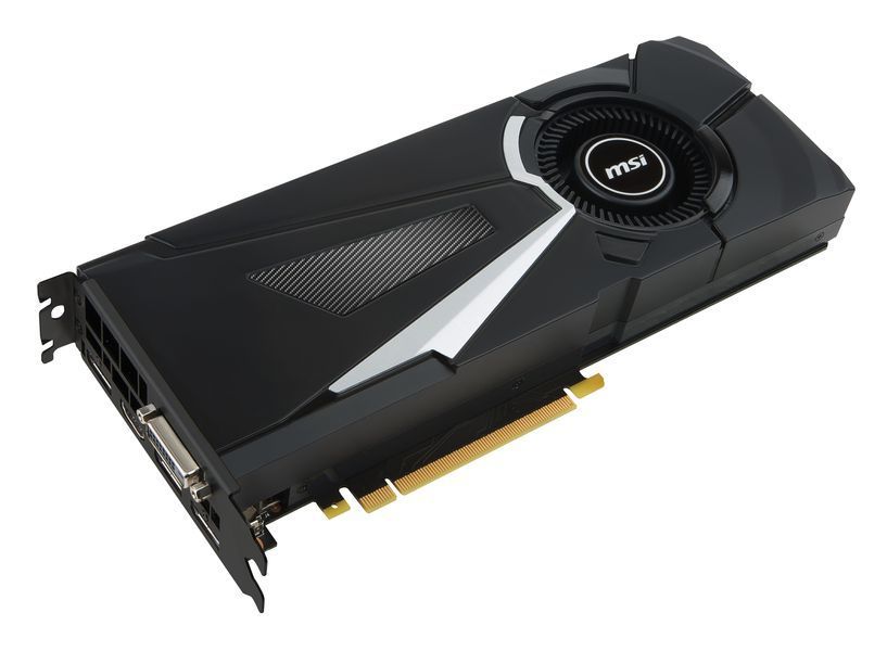Видеокарта MSI GeForce GTX 1080 AERO 8G OC 8GB GDDR5X 5s0g0c0ss фото