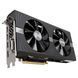Відеокарта Sapphire Radeon RX 570 8GD5 NITRO+ (11266-09) б/в sd27s0f0g фото 1