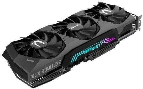 Видеокарта Zotac GAMING GeForce RTX 3080 Trinity OC LHR (ZT-A30800J-10PLHR) zx1er3fg5dc0xc0 фото