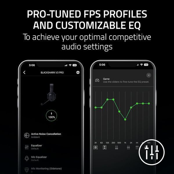 Гарнитура RAZER Blackshark V3 PRO Wireless black (RZ04-05400100-R3M1) 67457 фото