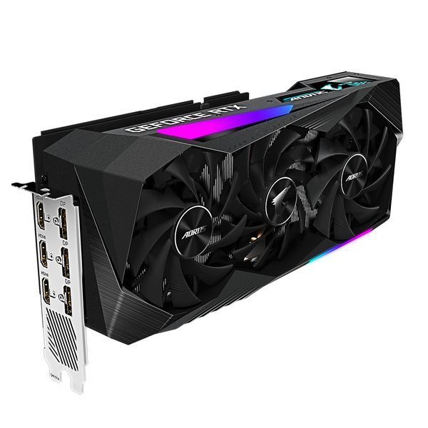 Видеокарта GIGABYTE AORUS GeForce RTX 3070 MASTER 8G 8GB GDDR6 sd79fgbhs8djp фото