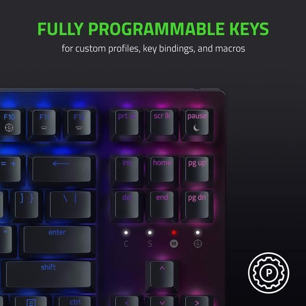 Клавиатура RAZER BlackWidow V3 TKL Green Switch RU (RZ03-03490700-R3R1) 65180 фото