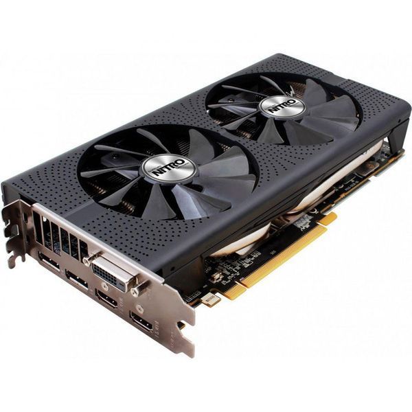Видеокарта Sapphire Radeon RX 480 4G NITRO+ (11260-02) б/в hg1ui7we0pp фото