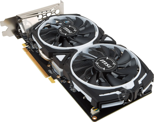 Відеокарта MSI Radeon RX 570 ARMOR 4G OC pq1zx6rt0cv0zx фото