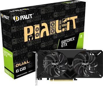Відеокарта Palit GeForce GTX 1660 Ti OC Dual (NE6166T018J9-1160C) ty4wq3io0xz0 фото