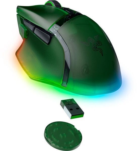 Мышка RAZER Basilisk V3 PRO Wireless 35K Phantom Green (RZ01-05240300-R3G1) 67390 фото