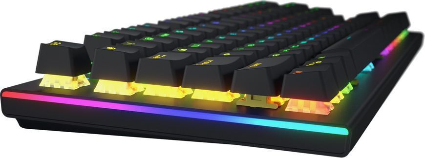 Клавіатура HATOR Gravity X TKL orange (HTK551UA) white 67055 фото