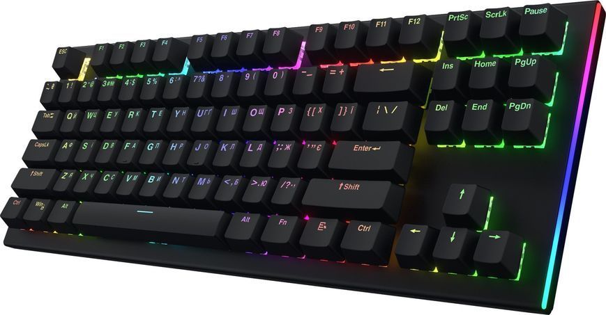 Клавіатура HATOR Gravity X TKL orange (HTK551UA) white 67055 фото