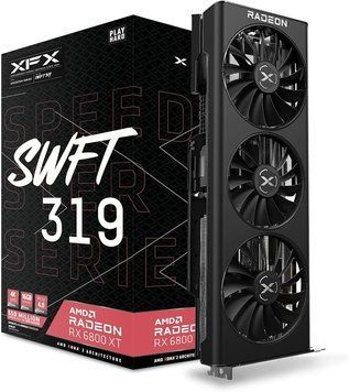Видеокарта XFX Speedster SWFT 319 Radeon RX 6800 XT CORE 16GB GDDR6 (RX-68XTAQFD9) as809f7mtbnq фото