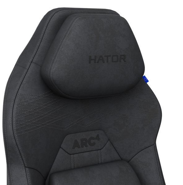 Кресло HATOR Arc 4 L Velour (HTC4440L) Black 67288 фото