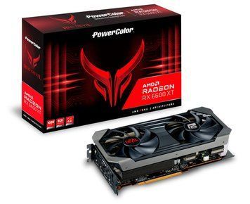 Відеокарта PowerColor AMD Radeon RX 6600 XT 8GB Red Devil б/в j6hj2mn0kjl0 фото