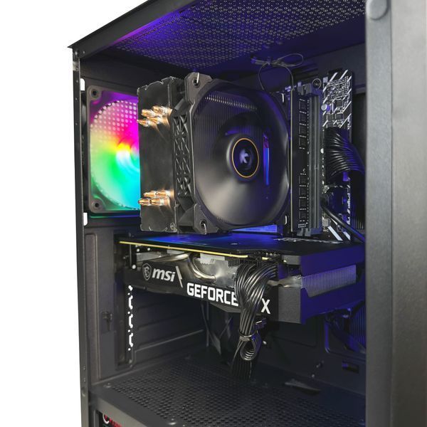 Ігровий ПК Intel Core i5-10600K (4.1 - 4.8 ГГц) AMD RADEON RX 5600 XT 6GB GDDR6 DDR4 3200 16GB SSD 2.5" 1TB 600 Вт gdtl0680umbpkp02 фото