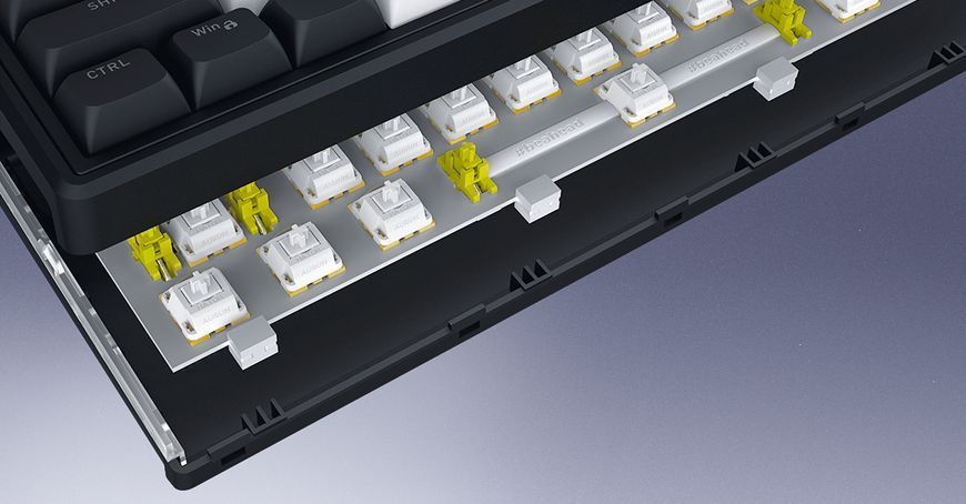 Клавиатура HATOR Skyfall 100 PRO wireless (HTK4101UA) black silent switches 67626 фото