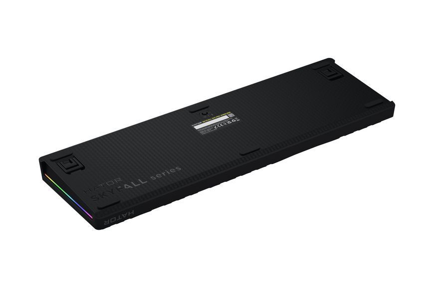 Клавіатура HATOR Skyfall 100 PRO wireless (HTK4101EU) black UK-ISO silent switches 67627 фото