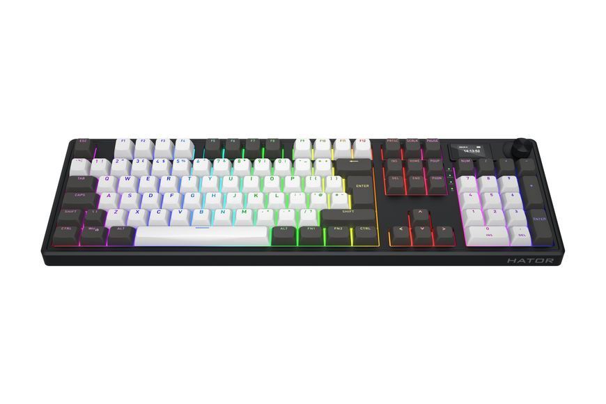 Клавиатура HATOR Skyfall 100 PRO wireless (HTK4101UA) black silent switches 67626 фото