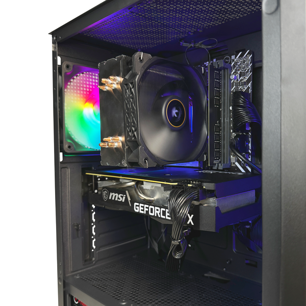 ПК Intel Core i7-10700F (2.9 - 4.8 ГГц) NVIDIA GTX 1650 Super 4GB GDDR6 DDR4 2666 16GB SSD 500GB 500 Вт imp-mo4o3n55 фото