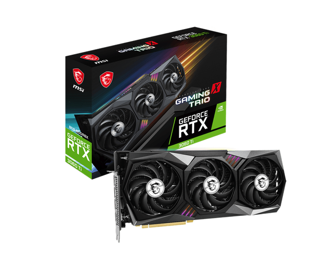 Відеокарта MSI GeForce RTX 3060 Ti GAMING X TRIO da9qa2cv0cz0 фото