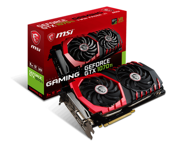 Відеокарта MSI GeForce GTX 1070 Ti GAMING 8G cv4qw8yu0cv0sz0 фото