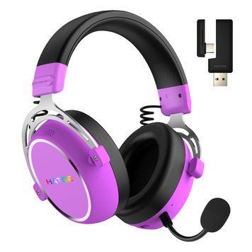 Акустическая система HATOR HYPERGANG 3 Hi-Res (ESH52) wireless cyber violet SyncHUB connection 67381 фото