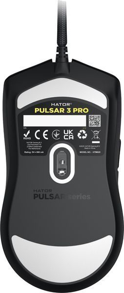 Мышка HATOR Pulsar 3 PRO (HTM620) black 67008 фото