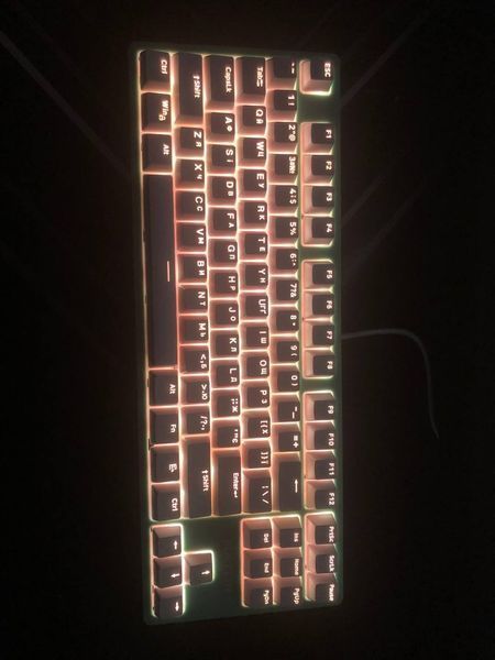 Клавиатура HATOR Rockfall 2 Mecha TKL orange (HTK-520) black 66673 фото