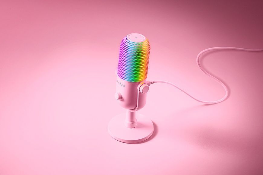 Мікрофон RAZER Seiren V3 Chroma, Quartz (RZ19-05060300-R3M1) RZ19-05060300-R3M1 фото