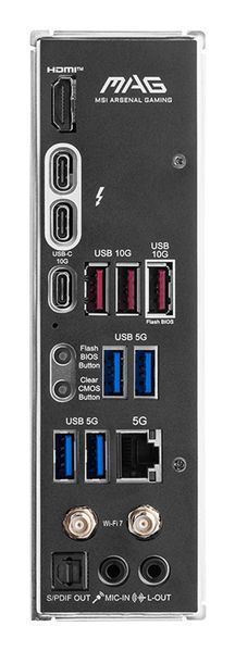 Мат плата MSI MAG Z890 Tomahawk Wi-Fi (s1851, Intel Z890, PCI-Ex16) pq9az0xc0zx0vw фото