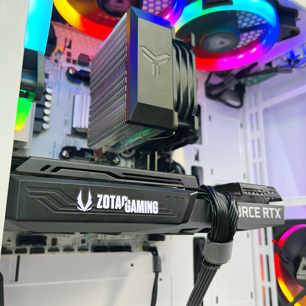 Игровой ПК Intel Core i3-14100 (3.5 - 4.7 ГГц) NVIDIA RTX 2080 8GB GDDR6 DDR4 3200 16GB SSD m2 500GB 700 Вт imp-mo4ps0un фото