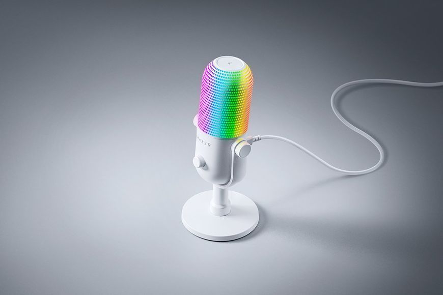 Мікрофон RAZER Seiren V3 Chroma, White (RZ19-05060200-R3M1) RZ19-05060200-R3M1 фото