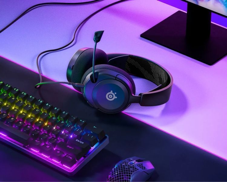Гарнитура STEELSERIES Arctis Nova 1 black (61606) 66020 фото