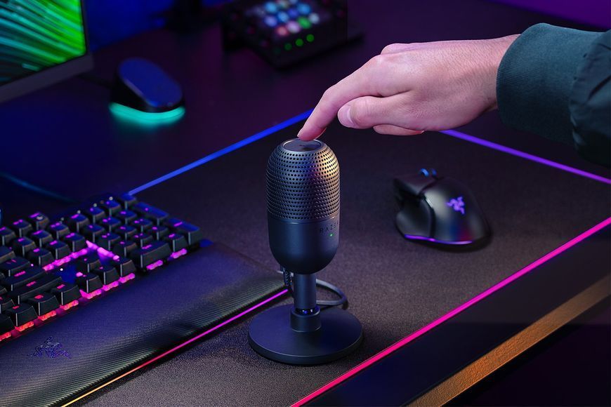 Мікрофон RAZER Seiren V3 mini Black (RZ19-05050100-R3M1) RZ19-05050100-R3M1 фото