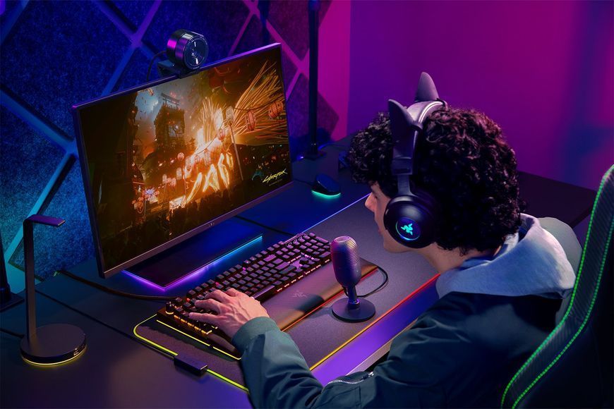 Мікрофон RAZER Seiren V3 mini Black (RZ19-05050100-R3M1) RZ19-05050100-R3M1 фото