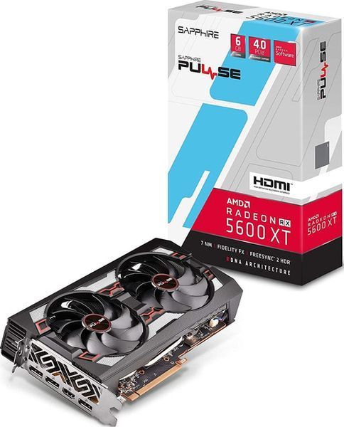 Відеокарта Sapphire RX 5600 XT 6G GDDR6 PULSE (11296-01) wp4er6fg0cx0z0 фото