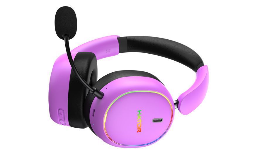 Акустична система HATOR PHOENIX 2 Hi-Res (ESH42) wireless cyber violet SyncHUB connection 67380 фото