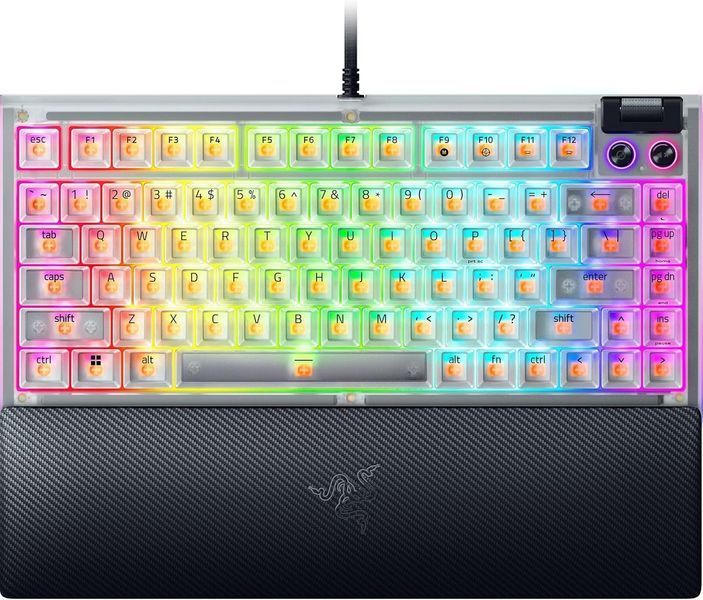 Клавіатура RAZER BlackWidow V4 75% Phantom Green (RZ03-05003300-R3M1) 67452 фото