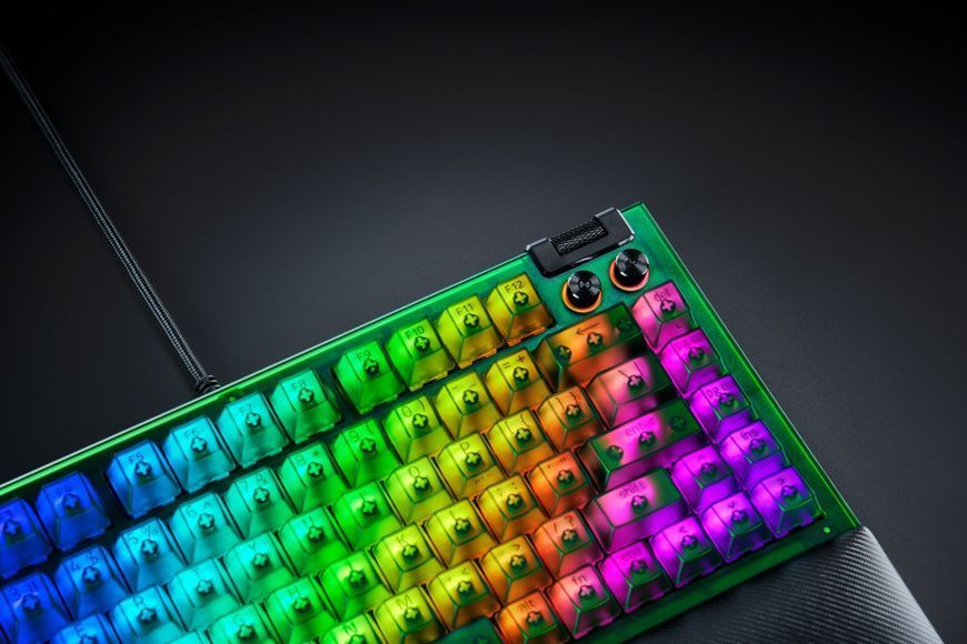 Клавіатура RAZER BlackWidow V4 75% Phantom Green (RZ03-05003300-R3M1) 67452 фото