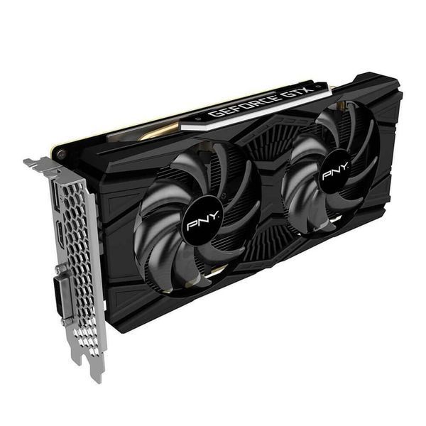 Відеокарта PNY GeForce GTX 1660 Ti 6144Mb Dual Fan (VCG1660T6DFPPB1) 9n7s86dfvx23 фото