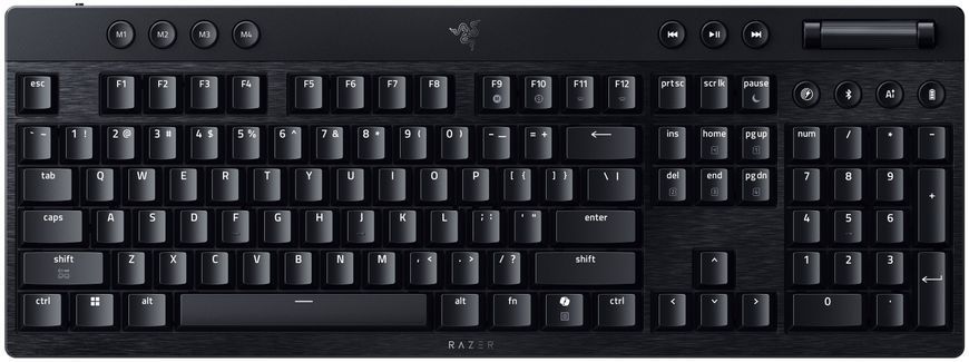 Клавиатура RAZER BlackWidow V4 Low-Profile Green switch (RZ03-05270100-R3M1) 67539 фото