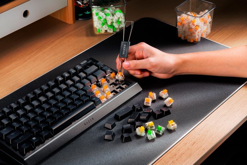 Клавіатура RAZER BlackWidow V4 75% White (RZ03-05001700-R3M1) 66756 фото