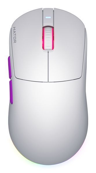 Мишка HATOR Quasar 3 ULTRA 8K Wireless (HTM771) white 67019 фото