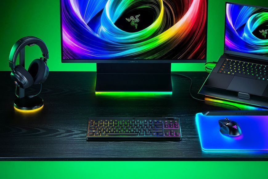 Клавіатура RAZER BlackWidow V4 Low-Profile TKL Green switch (RZ03-05450500-R3M1) 67536 фото