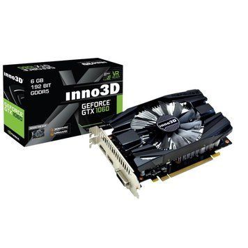 Відеокарта INNO3D GeForce GTX 1060 Compact 6GB GDDR5 5684567ertyjk фото