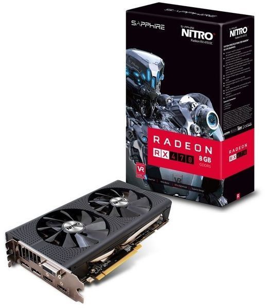 Видеокарта Sapphire NITRO+ Radeon RX 470 8G D5 2n0sd0v0 фото