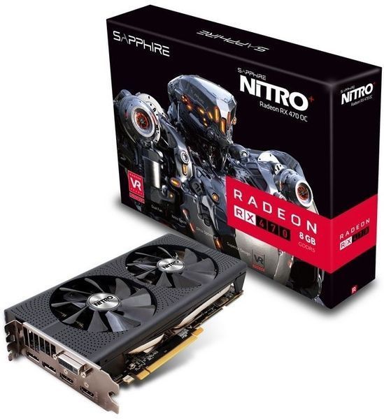 Видеокарта Sapphire NITRO+ Radeon RX 470 8G D5 2n0sd0v0 фото
