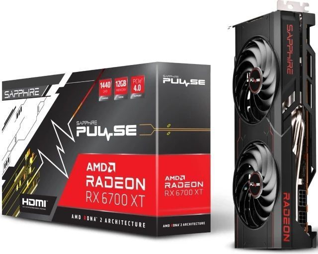 Відеокарта Sapphire PULSE AMD Radeon RX 6700 XT 12GB GDDR6 (11306-02-20G) 1sd0s00vf0 фото