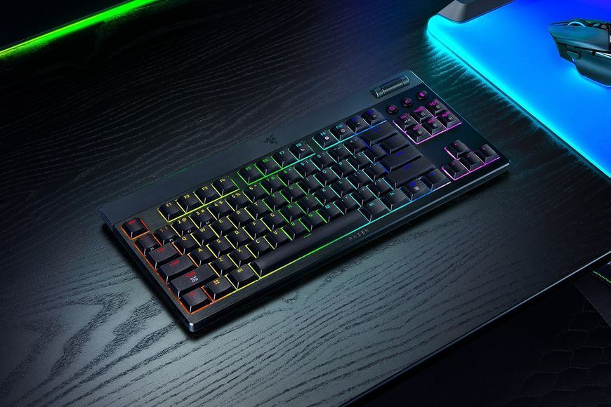 Клавиатура RAZER BlackWidow V4 Low-Profile TKL Yellow switch (RZ03-05450100-R3M1) 67537 фото